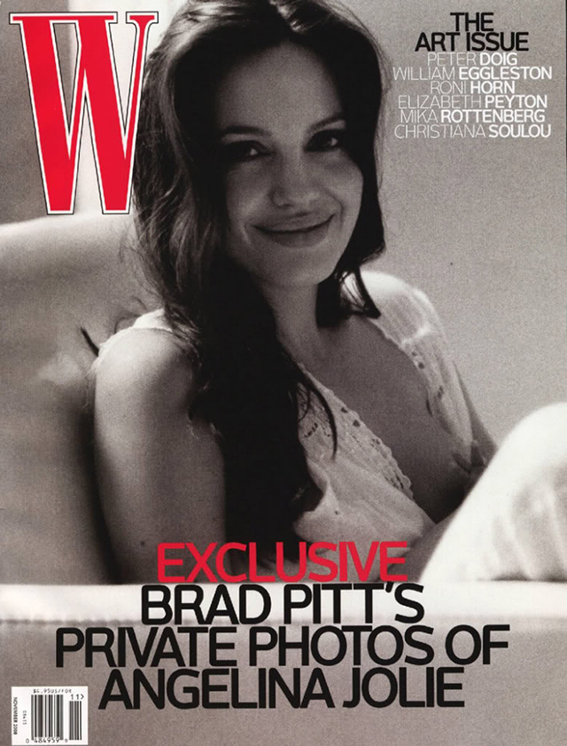 Angelina Jolie in W Magazine cover