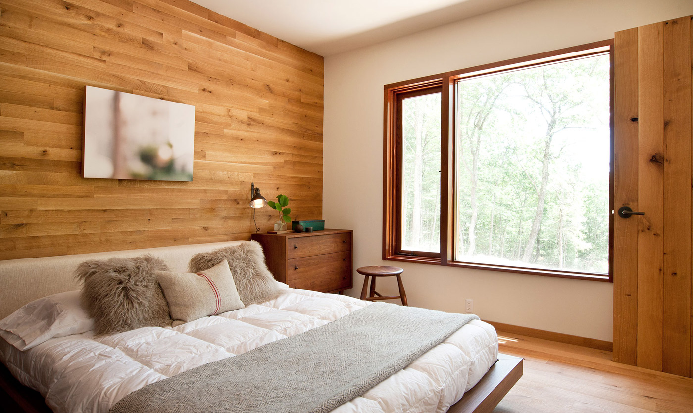 BR Bedroom-Wood-Glass-House-Kerhonkson