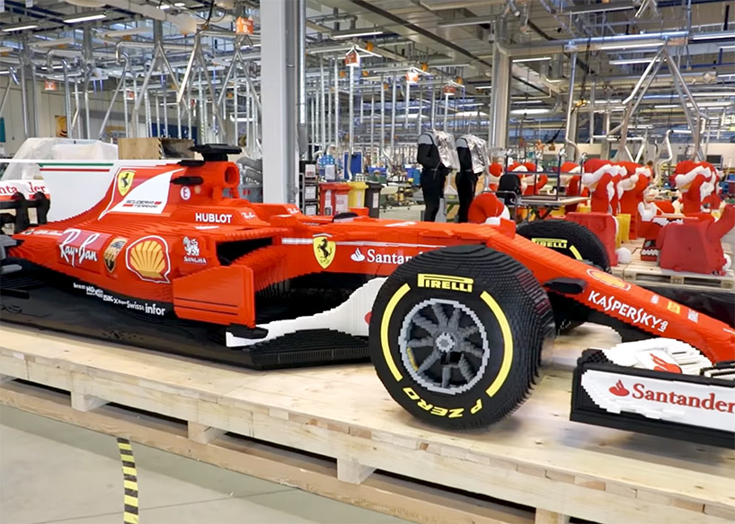 LEGO construiu um Ferrari F1