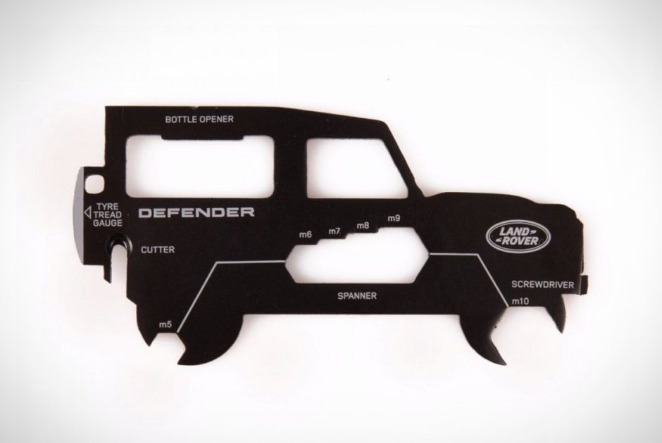 ferramenta multifunções em forma de Land Rover Defender