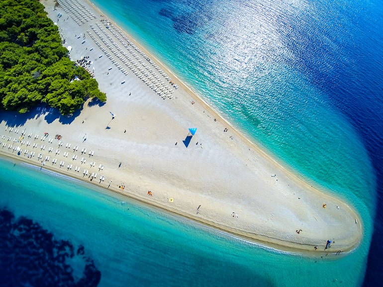 As melhores praias da Europa - Zlatni Rat, Brač, Croácia