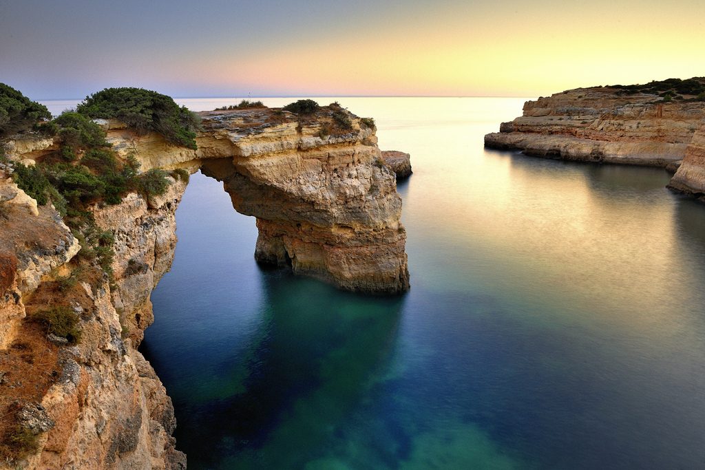 As melhores praias da Europa - Praia de Albandeira, Algarve, Portugal