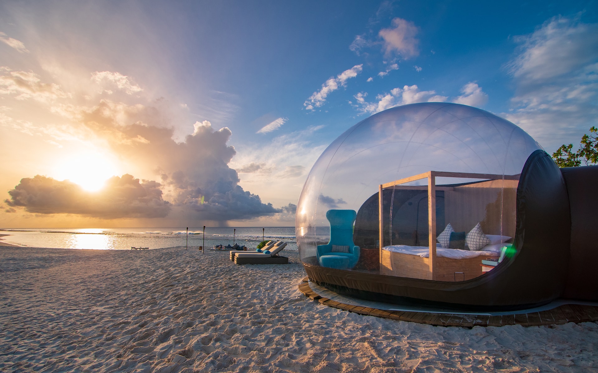 Beach Bubble Tent