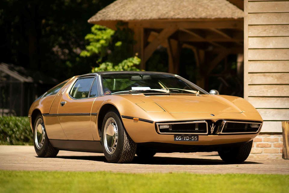 A elegância do Maserati Bora 4.9 Coupe de 1973 - Bons Rapazes