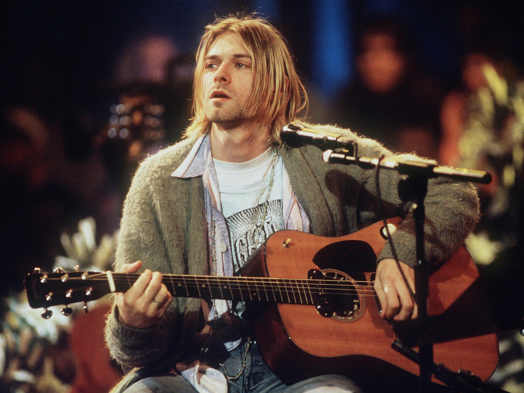 cardigan do Kurt Cobain