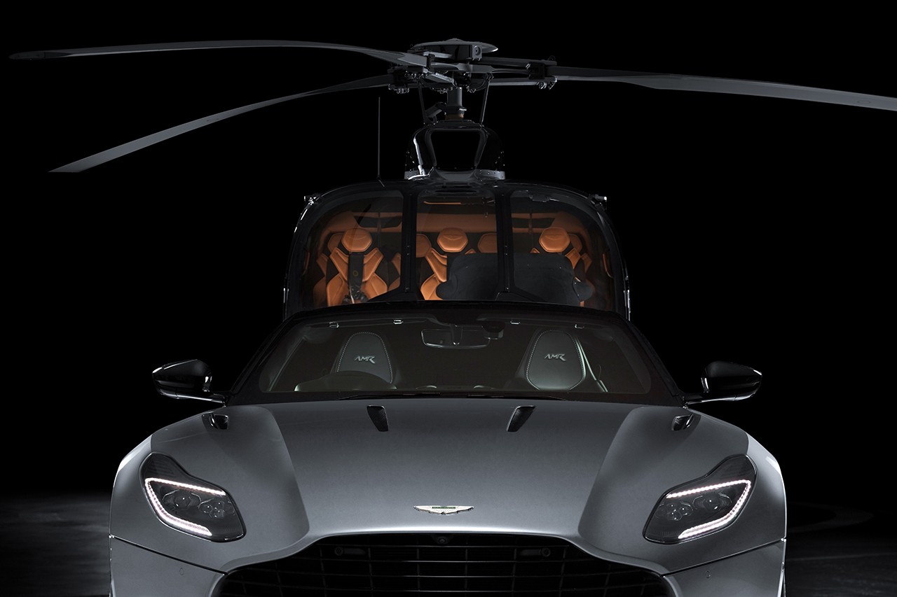 Aston Martin lança helicóptero