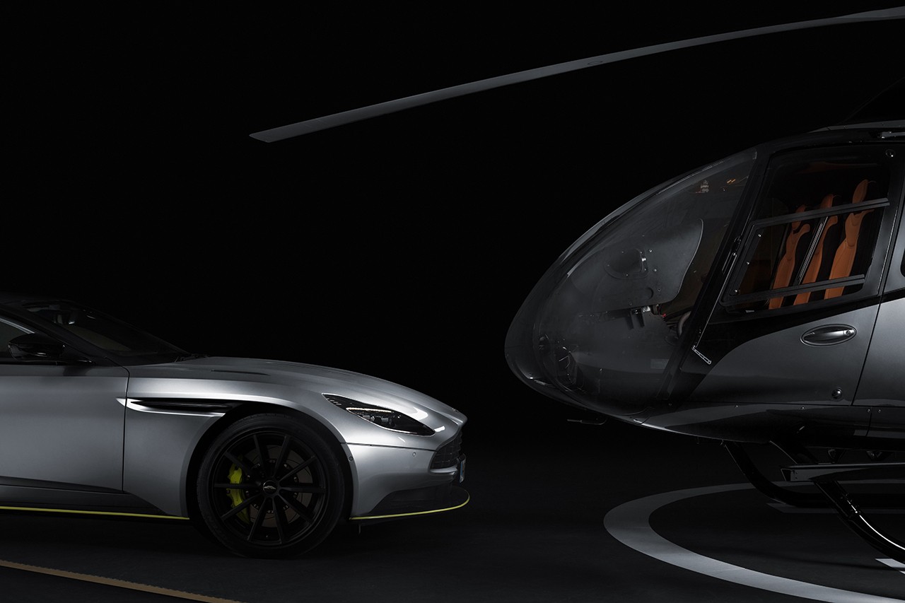 Aston Martin lança helicóptero