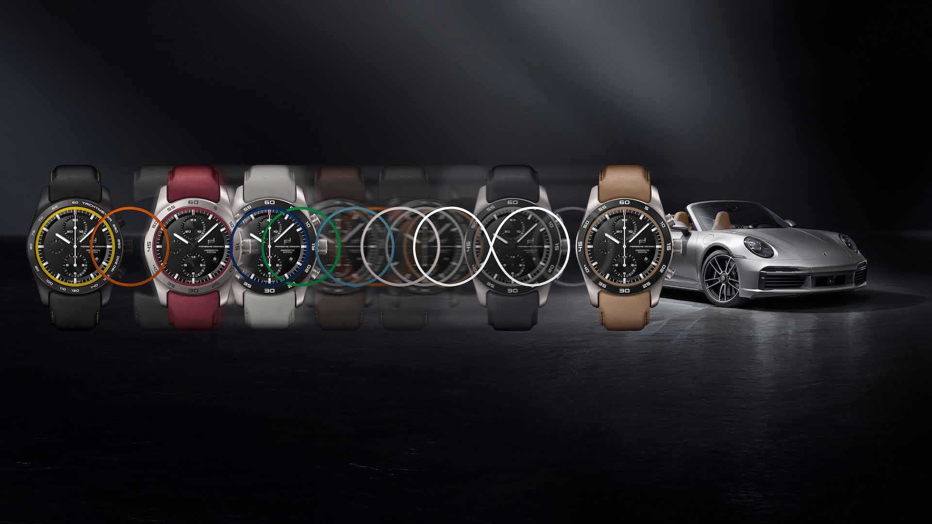 personalização de relógios Porsche
